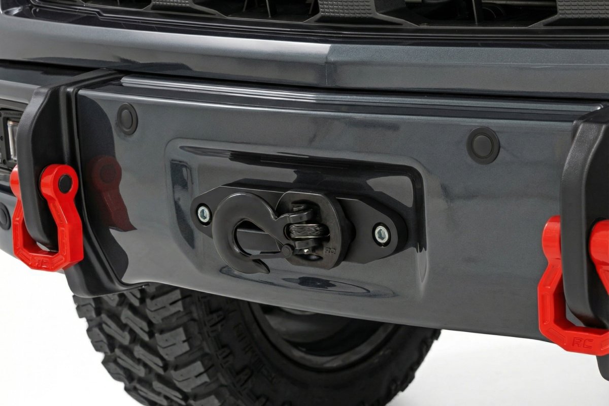 Chevrolet Silverado 1500 Bumper - Front - Rough Country - FXS - Dark Ash - '23-'26